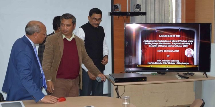 Meghalaya : Online Registration portal for safety & security of migrant workers