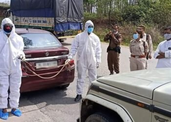 Meghalaya : Murder Accused and Covid positive  who tried to flee nabbed  in Ladrymbai