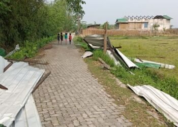 BTR : Storms leave trail of damage across villages of Kokrajhar District