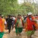 BTR : Sea of humanity trek Baukhungri Hills for Bwisagu celebrations