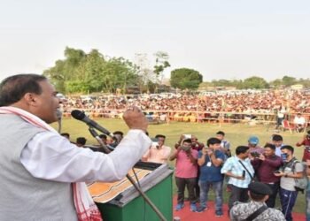 Assam  Polls : Minister Himanta Biswa Sarma Moves Gauhati HC Against 48-Hour Campaign Ban