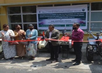 Meghalaya : Power Tillers Distributed