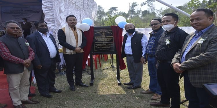 Meghalaya : Deputy CM lays foundation stone for Poultry Farm at Mawryngkneng