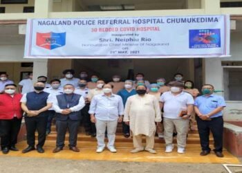 Nagaland CM inaugurates 30 bedded COVID hospital  at NPRH, Chumukedima