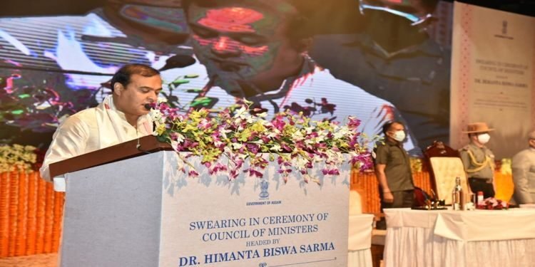 Assam :Dr. Himanta Biswa Sarma sworn in as 15 th Chief Minister