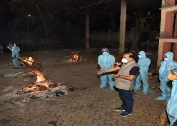 Covid : 19 :  Assam reports  highest single -day  fatality   of 85 patients