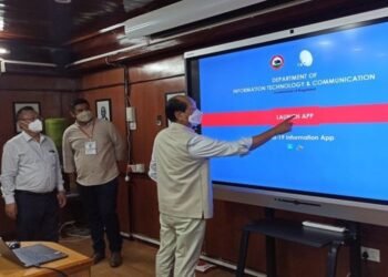 CM Rio launches Nagaland COVID -19 Information App