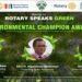 Meghalaya : Environmentalists awarded by Rotary Club