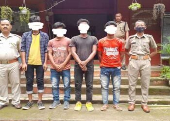 Stolen car from South Garo Hills  recovered  , 4 arrested