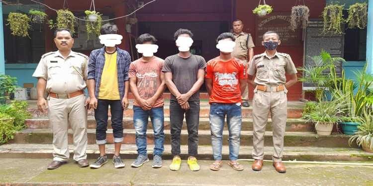 Stolen car from South Garo Hills recovered , 4 arrested