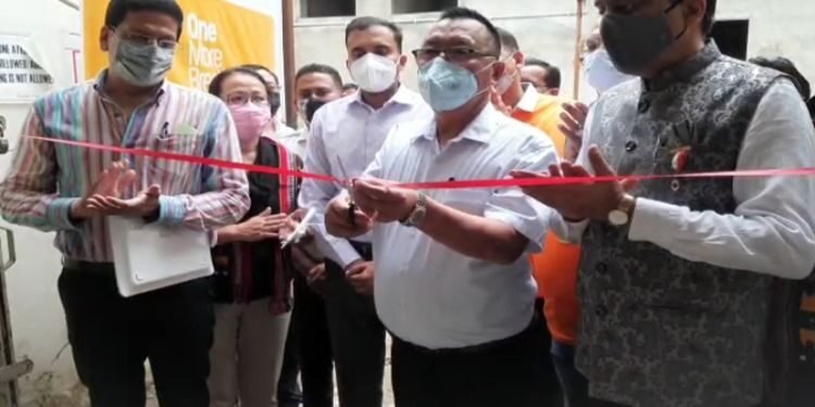 Health Minister Pangnyu inaugurates 50-bedded Covid ward in Dimapur