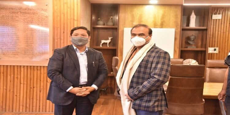 Assam And Meghalaya CMs Discuss Border Disputes