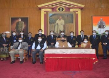 Meghalaya Governor &  Chief Minister interacts with the newly appointed MCS officers