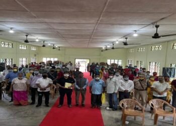 CM Conrad  Interacts  with Farmers, Producer Groups, SHGs & Entrepreneurs in NGH