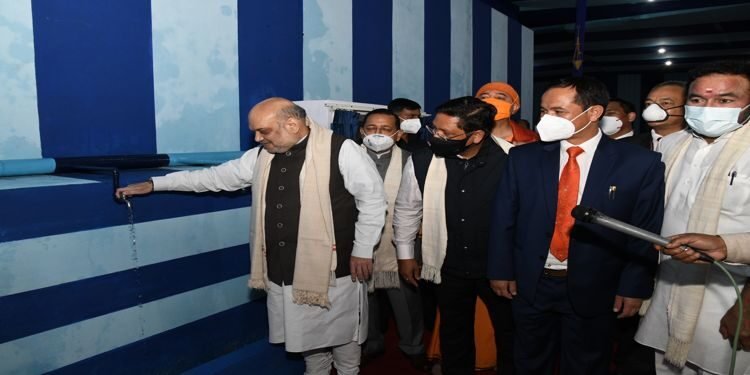 Home Minister Amit Shah inaugurates Greater Sohra Water Supply Scheme
