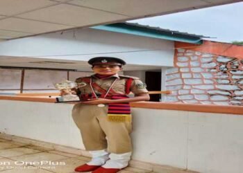 ”Sword of Honour ”award  for  Sub Inspector  Shuvam Nongrum