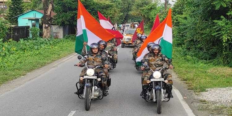 Swarnim Vijay Varsh victory Flame reaches  Kokrajhar