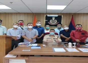 AGHJAC meets Robin Hibu, discuss racial discrimination matters of NE people