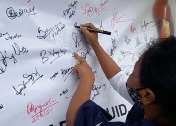 Signature campaign against killing of former rebel leader