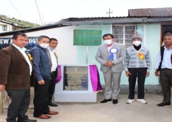 Planning Board  Chairman inaugurates road at Nongkrem