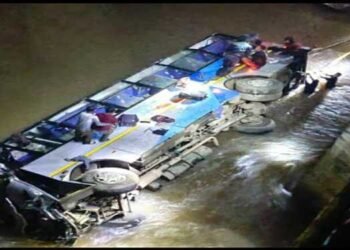 Six Killed As Night Super  Plunges Into River In Garo Hills