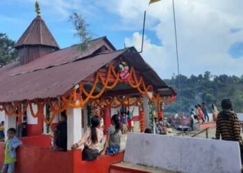 Durga Puja  in Shella & Nartiang