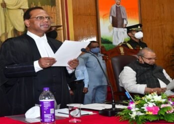 New chief justice of Meghalaya High Court  sworn -in