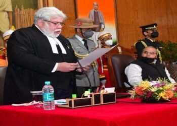 Justice Sanjib Banerjee sworn  in as chief justice of Meghalaya High Court