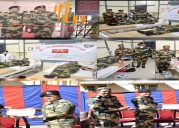 Blood Donation Camp at  Shillong BSF