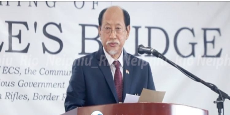 Nagaland CM inaugurates 70-ft ‘People’s bridge’ in Tuensang