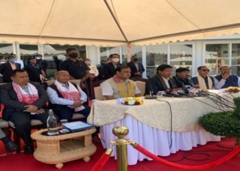 Assam -Meghalaya Border Dispute :  Conrad & Himanta  visits  Langpih