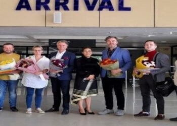 Latvian Ambassador & team of music educators in Nagaland