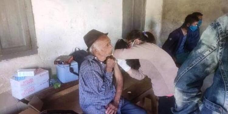 Mega Covid – 19  Vaccination Drive  in Mawryngkneng and Mawphlang