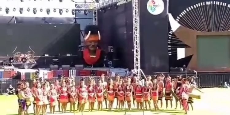 Day- 2 of Hornbill Festival  witnesses  colourful cultural extravaganza