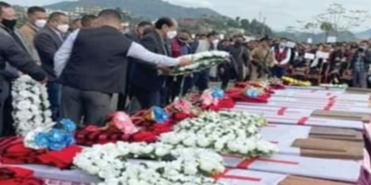 14 slain civilians laid to rest , Ex-gratia to family members announced