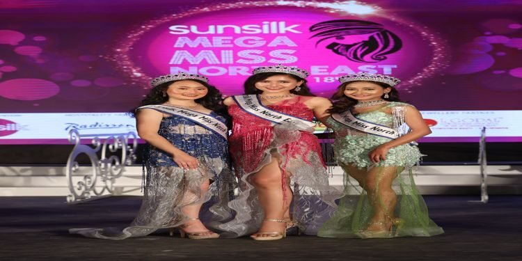 Sanwaka , Pema and Danube  crowned  Sunsilk Mega Miss North East