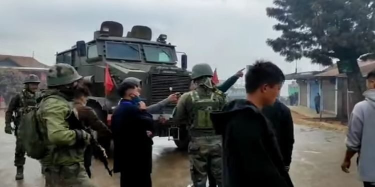 Killing of Civilians : Situation continues to be tense and volatile in Mon Town