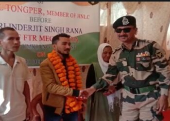 Area Commander of banned HNLC surrenders before BSF
