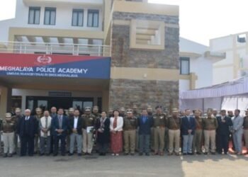 Meghalaya Police Academy awarded best Non -Gazetted Training Institute in NE