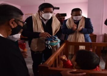 Meghalaya CM  inaugurates  Mawlai Creche