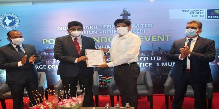 Insurance Coverage for NRL Expansion Project finalized with New India Assurance Company Limited