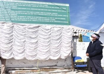 CM Conrad  attends Beautification Programme at Mawlai Kynton Massar