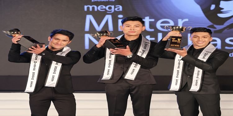 Vishal ,  Achevei  & Bhargab  crowned  Garnier Men Mega Mister North East 2021