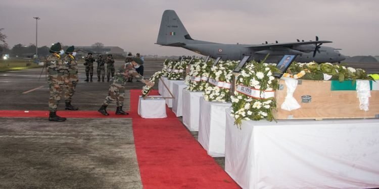 Army Pays Tribute To 7 Soldiers Died In Arunachal Pradesh Avalanche