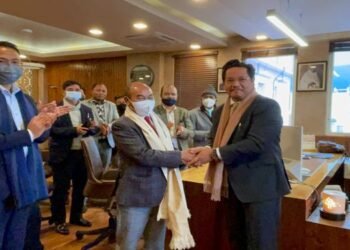 Lamphrang Blah elected  new Chairman of KHADC