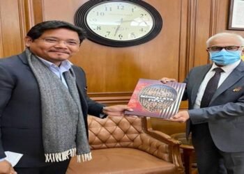 HNLC Talks  :  CM Conrad  Meets Union Home Secretary