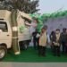 Urban Affairs Minister releases Litter Picking Machine and Truck Mounted Road Sweeping Machine