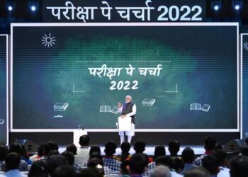 Meghalaya student  asks PM Modi about  his views on  “Naya Bharat” through education