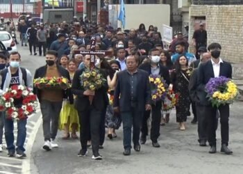 Former Rajya Sabha  MP  Robert Kharshiing  laid to rest