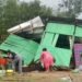 Hundreds Of Houses Damaged In A Cyclonic Storm In Ri Bhoi